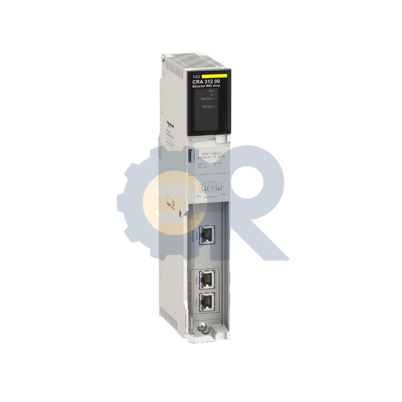 Schnider Rio Adapter Schneider 140CRA31200 Modicon Quantum Automation Platform Ethernet RIO ...