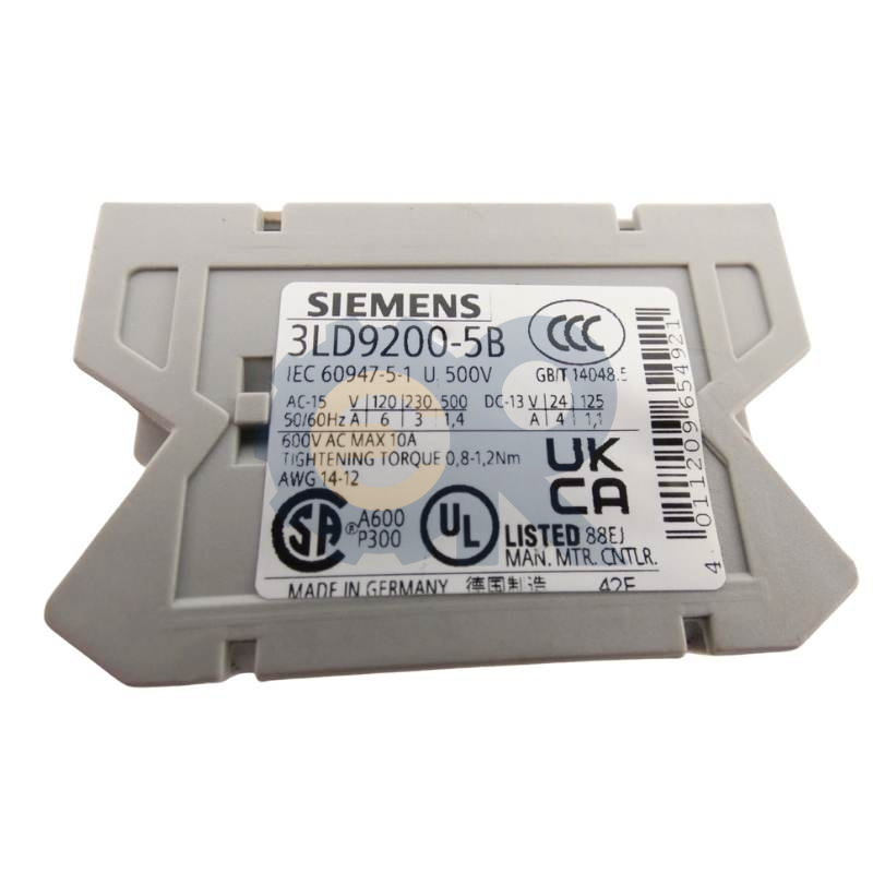 Interruttore Ausiliario Siemens 3LD9200-5B 600V 10A – Nuovo Surplus - Foto 3