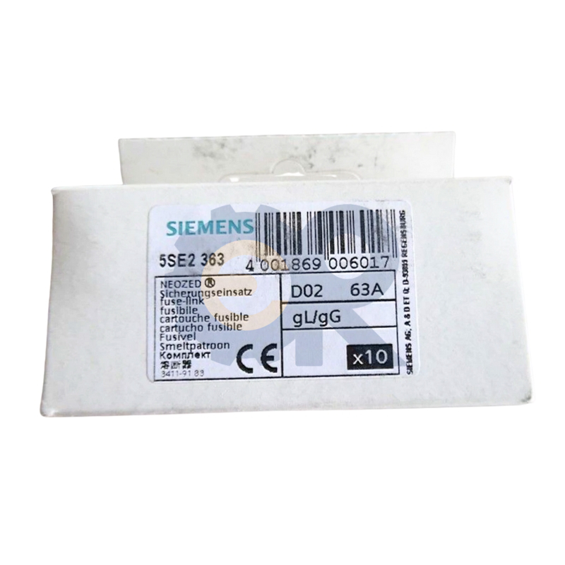 Siemens 5SE2363 SENTRON Neozed Fast-Acting Fuse Link - GoldRayline