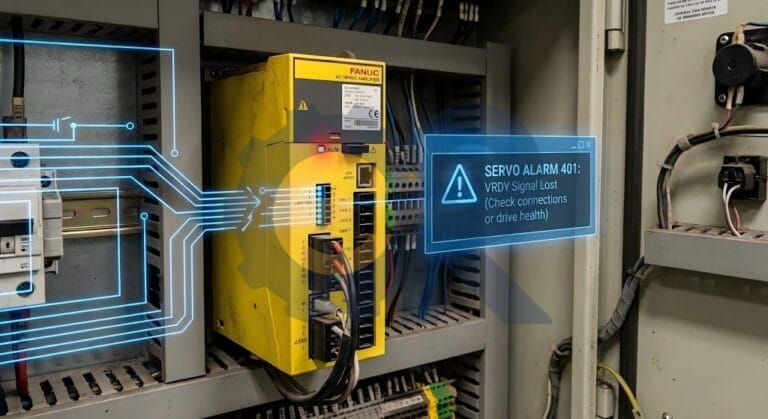 fanuc-servo-alarm-401-hardware-fault